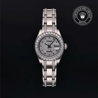 Rolex Pearlmaster 80299 White gold Diamond