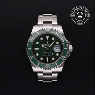 Rolex Submariner Date 116610 Stainless steel Green