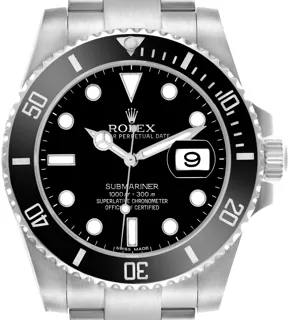 Rolex Submariner Date 116610LN Stainless steel Black