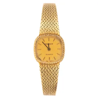 Tissot 14k yellow gold Golden