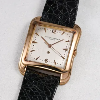 Vacheron Constantin 4737 35mm 18k rose gold Silver