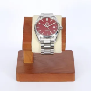 Omega Seamaster Aqua Terra 2503.60 Stainless steel Red