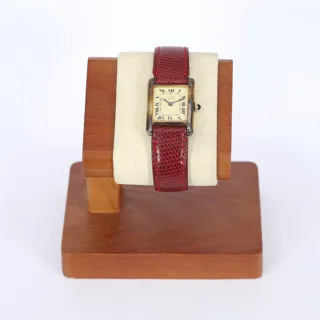 Cartier Tank 26mm Gold-plated silver