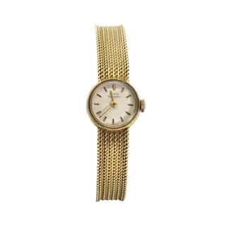 Girard-Perregaux 16mm 18k yellow gold Silver