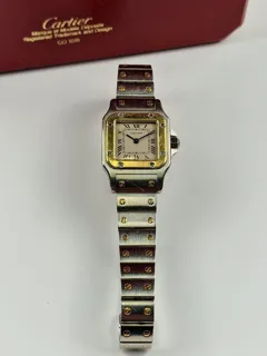 Cartier Santos Galbée 1567 | Yellow gold and Stainless steel