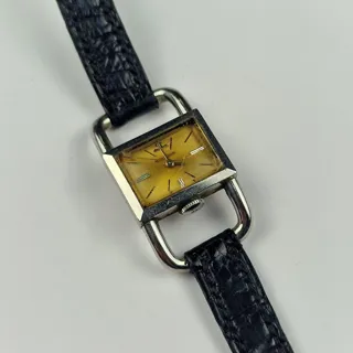 Jaeger-LeCoultre Étrier 15mm Stainless steel Silver and Yellow