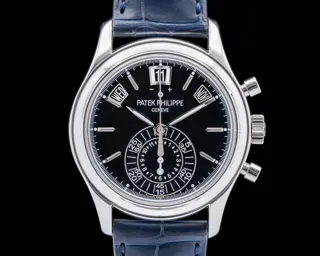 Patek Philippe Annual Calendar Chronograph 5960P-016 Platinum Black