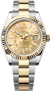 Rolex Sky-Dweller 336933 42mm Yellow gold and Stainless steel Champagne