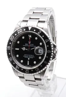 Rolex GMT-Master II 16710 40mm Stainless steel Black