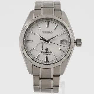 Grand Seiko SBGA011 9R65-0AE0 40mm Titanium White