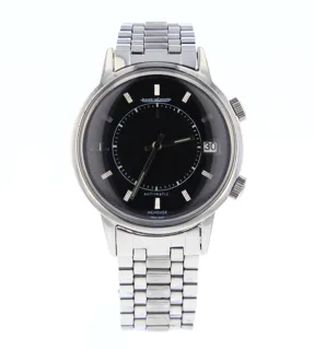 Jaeger-LeCoultre Memovox E875 37mm Stainless steel Noir