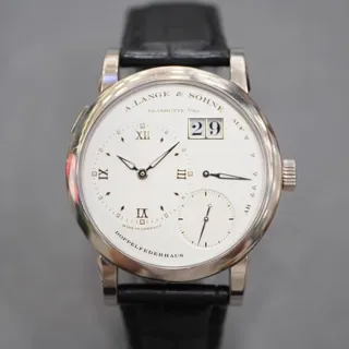 A. Lange & Söhne Lange 1 191.039 38.5mm White gold Silver