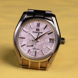 Grand Seiko Heritage SBGA413 Titanium Pink