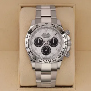 Rolex Daytona 116509-0073 40mm White gold Silver