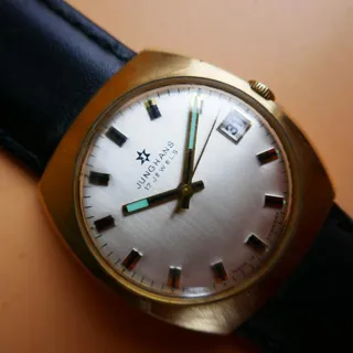 Junghans 37mm Yellow gold and Stainless steel Silver