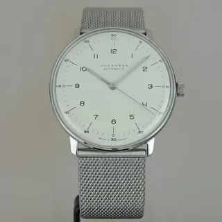 Junghans max bill 027/3500.00 38mm Stainless steel Silver