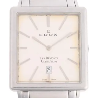 Edox Les Bémonts 27031 3 AIN 33mm Stainless steel Silver