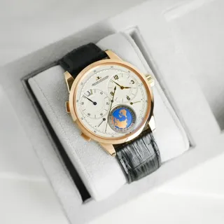 Jaeger-LeCoultre Duomètre Q6062520 42mm Rose gold Silver