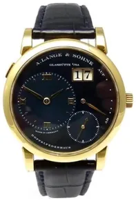 A. Lange & Söhne Lange 1 101.028 38mm Yellow gold Blue