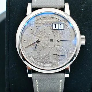 A. Lange & Söhne Lange 1 181.038 White gold Gray