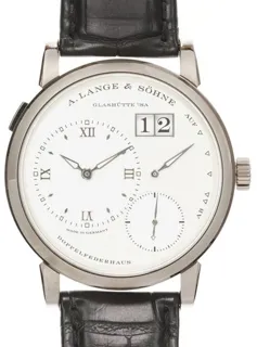 A. Lange & Söhne Lange 1 191.039 38.5mm White gold Silver