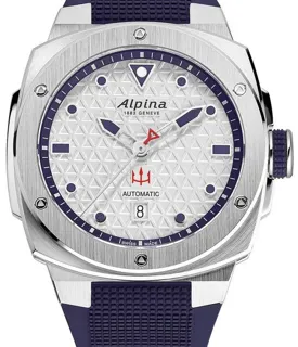 Alpina Seastrong AL-525WARK4AE6 41mm Stainless steel Silver