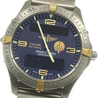 Breitling Aerospace F56062 41mm Titanium Blue