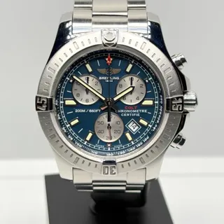 Breitling Colt Chronograph A7338811 44mm Stainless steel Blue