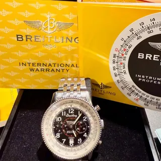 Breitling Montbrillant A35330 42mm Stainless steel Black