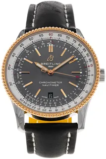 Breitling Navitimer U17326 Rose gold and Stainless steel Gray