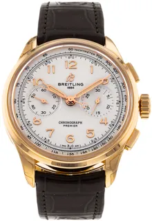 Breitling Premier RB0930 Rose gold Silver