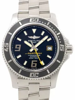 Breitling Superocean A17391 44mm Stainless steel Black