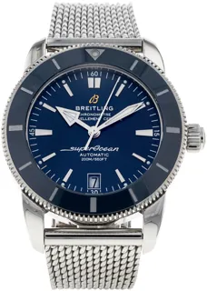 Breitling Superocean Heritage II 42 AB2010 Stainless steel Blue