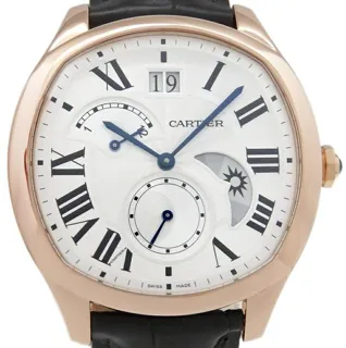 Cartier Drive de Cartier WGNM0005 41mm Rose gold Silver