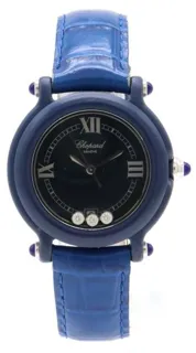 Chopard Happy Diamonds 27/7779 35.5mm Plastic Black