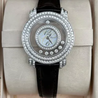 Chopard Happy Diamonds 209245-5201 30.5mm White gold White