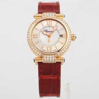 Chopard Imperiale 384319-5007 29mm Rose gold Silver