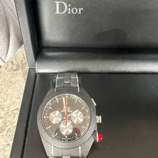 Dior Chiffre Rouge CD084840R001 41mm Stainless steel Black