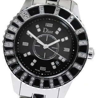 Dior Christal CD 113115 34mm Stainless steel Black