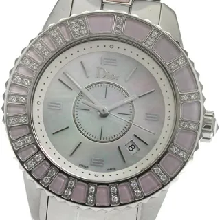 Dior Christal CD113110 34mm Stainless steel White