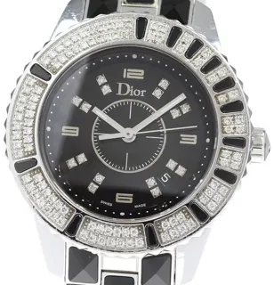 Dior Christal CD11311B 34mm Stainless steel Black