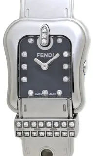 Fendi 3800L 23mm Stainless steel Black