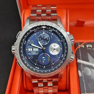 Hamilton Khaki H77636143 44mm Stainless steel Blue