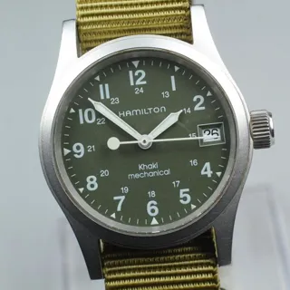 Hamilton Khaki H693190 33mm Stainless steel Green