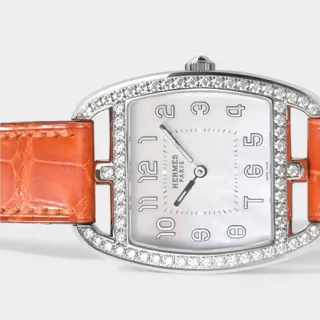 Hermès Cape Cod CT1.730 33mm Stainless steel White