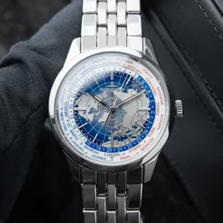 Jaeger-LeCoultre Geophysic Q8108120 41.5mm Stainless steel Blue