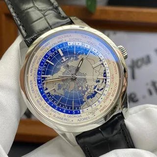 Jaeger-LeCoultre Geophysic Q8108420 41.5mm Stainless steel Blue