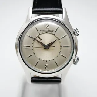 Jaeger-LeCoultre Memovox 37mm Stainless steel Silver