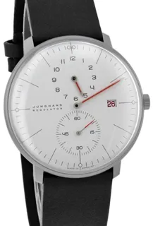 Junghans max bill 27449302 40mm Stainless steel White