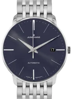 Junghans Meister 27441746 40mm Stainless steel Black